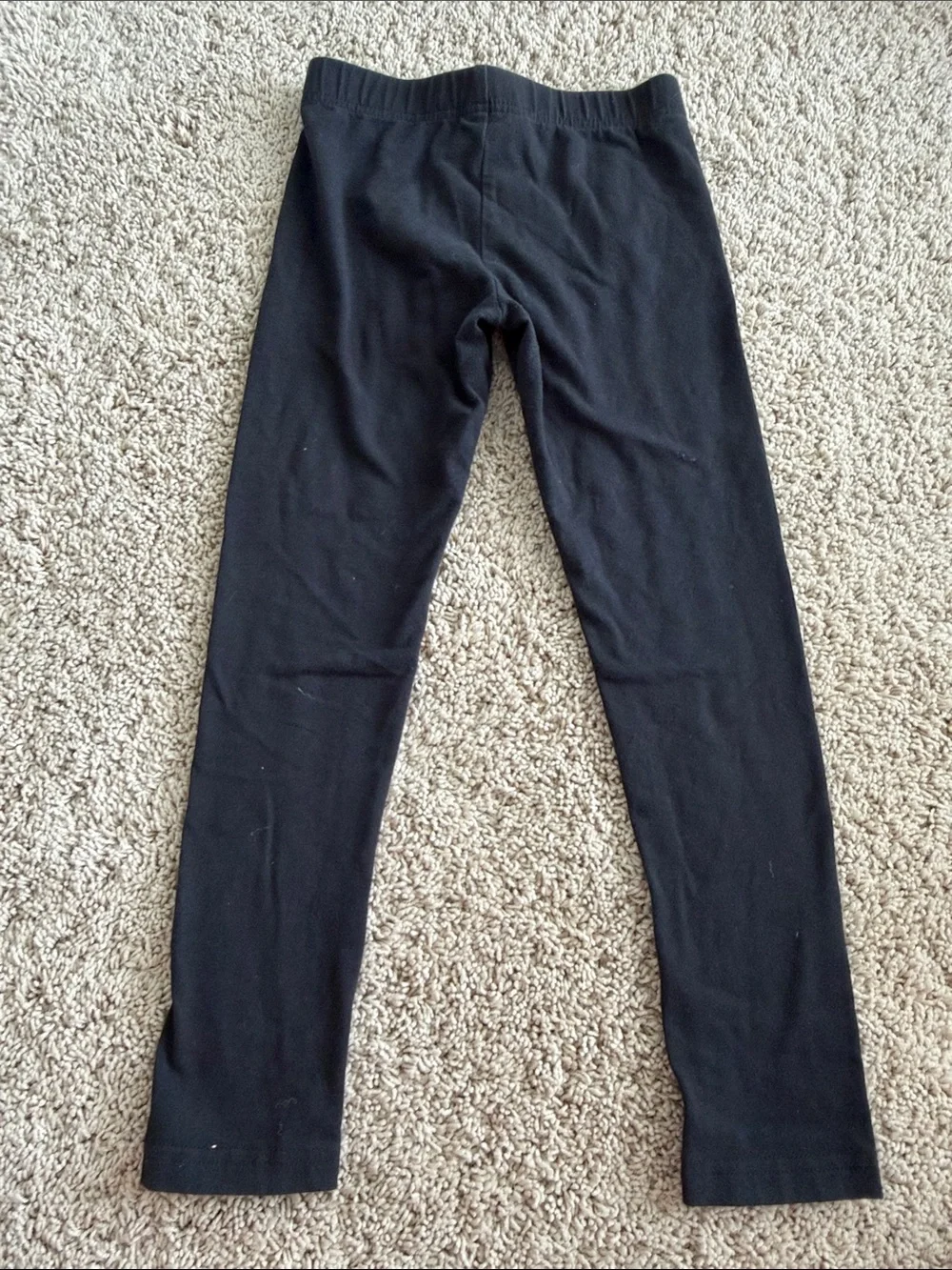 Carter's girls Black Leggings size 7